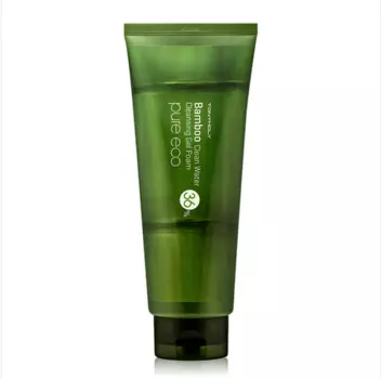 Очищающий гель-пенка для лица Tony Moly Pure Cleansing Gel Eco Bamboo Clear Water Cleansing Gel Foam