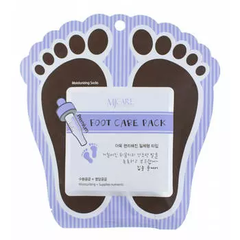 Смягчающая маска-носочки для ног Mijin Premium Foot Care Pack