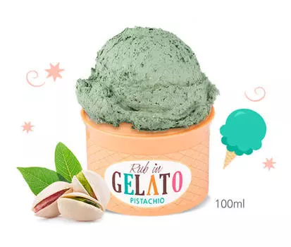 Охлаждающая маска-скраб с экстрактом фисташек A'Pieu Rub In Gelato Pistachio