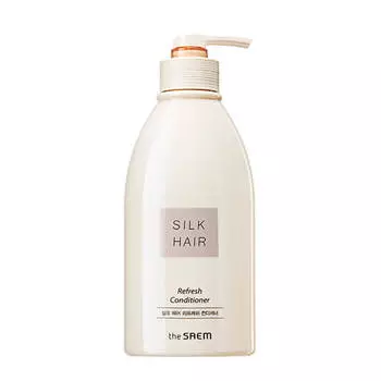 Охлаждающий кондиционер для жирных волос The Saem Silk Hair Refresh Conditioner