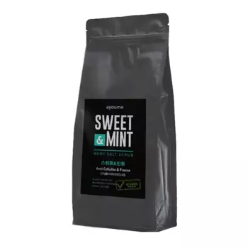 Охлаждающий скраб для тела Ayoume Sweet&Mint Body Salt Scrub