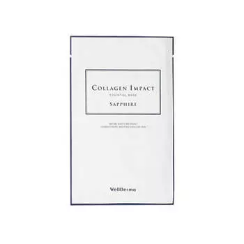 Омолаживающая тканевая маска с морским коллагеном WellDerma Collagen Impact Essential Mask