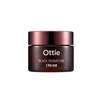 Омолаживающий крем с муцином черной улитки Ottie Black Signature Cream