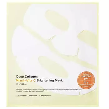 Осветляющая гидрогелевая маска Sungboon Editor Deep Collagen Niacin Vita C Brightening Mask