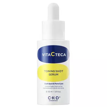 Осветляющая сыворотка с витамином С и микроиглами CKD Vita C Teca Toning Shot Serum