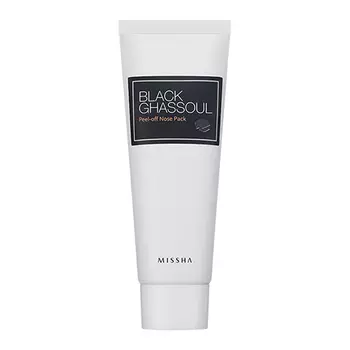 Маска-пленка от черных точек Missha Black Ghassoul Peel-off Nose Pack