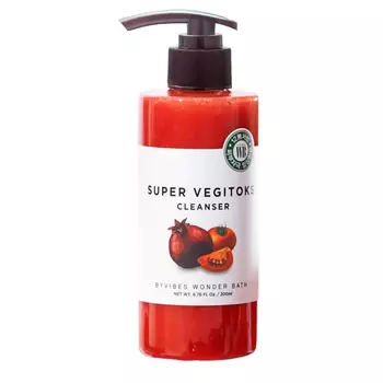 Осветляющее детокс очищение для лица Chosungah By Vibes Wonder Bath Super Vegitoks Cleanser Red200
