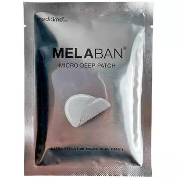 Осветляющие локальные патчи против пигментации с микроиглами Meditime Melaban Micro Deep Patch