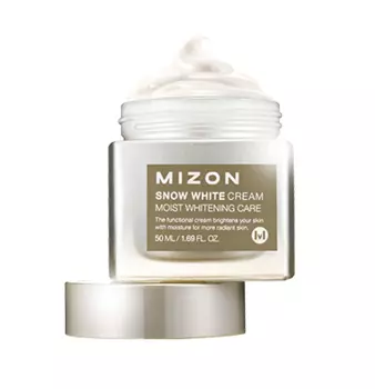 Осветляющий крем для лица Mizon Snow White Cream Moist Whitening Care