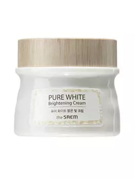 Осветляющий крем для лица с эффектом сияния The Saem Pure White Brightening Cream