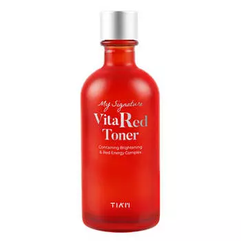 Осветляющий витаминный тонер TIAM My Signature Vita Red Toner