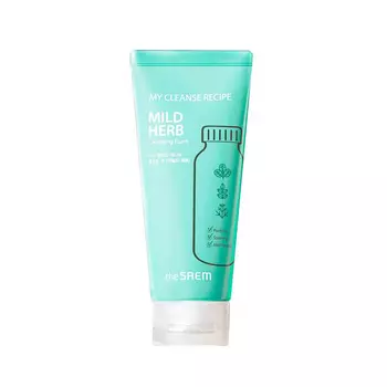 Освежающая пенка для жирной кожи The Saem Mild Herb Cleansing Foam