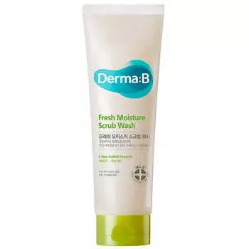 Освежающий гель-скраб для тела Derma:B Fresh Moisture Scrub Wash