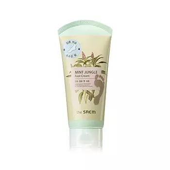 Освежающий мятный крем для стоп The Saem Mint Jungle Foot Cream
