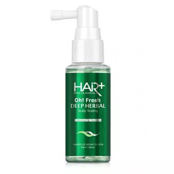 Освежающий пилинг для кожи головы с экстрактами трав Hair Plus Oh Fresh Deep Herbal Scalp Scaling