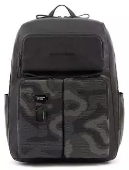 Рюкзак унисекс Piquadro Harper Special черный камуфляж (ca3349aps/ncam)