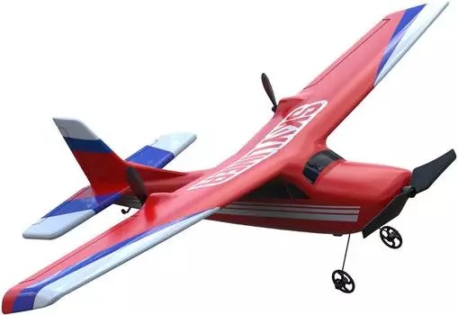 Самолет радиоуправляемый Hiper HPT-0001 красный/синий
