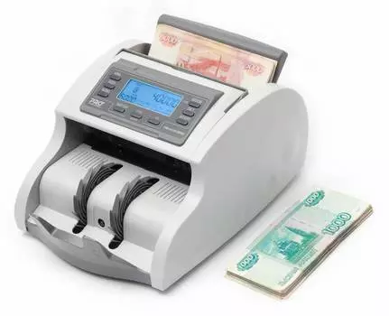 Счетчик банкнот PRO 40UMI LCD серый (t-05992)