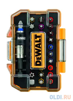 Набор бит DeWALT DT7969-QZ (32шт.) в пластиковом боксе с прозрачной крышкой
