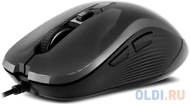 Мышь SVEN RX-520S USB чёрная (бесшумн. клав, 5+1кл. 3200DPI)