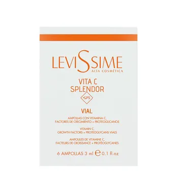 LEVISSIME Концентрат в ампулах с витамином С и протеогликанами / Vita C Splendor + GPS Vial 6 шт х 3 мл