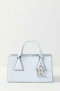 Сумка сэтчел кожаная Lock Karl Lagerfeld
