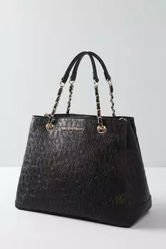 Сумка сэтчел с фирменным тиснением Relax Valentino
