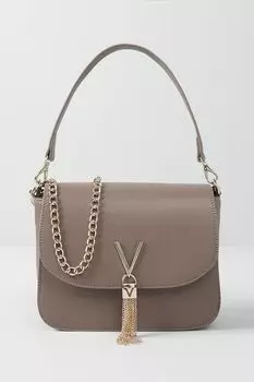 Сумка сэтчел с логотипом бренда Divina Valentino