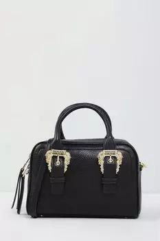 Сумка сетчел с пряжкой Baroque VERSACE JEANS COUTURE