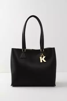 Сумка шоппер кожаная Lock Karl Lagerfeld