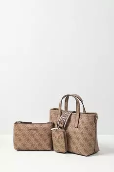 Сумка шоппер с 2 съемными клатчами Latona Guess