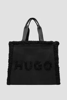 Сумка шоппер с логотипом Becky HUGO