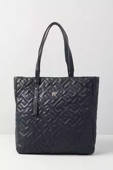 Сумка шоппер с монограммой TH Soft Tommy Hilfiger