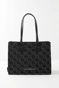 Сумка шоппер с принтом Ikon Karl Lagerfeld