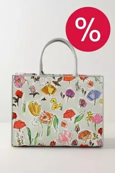 Сумка шоппер с принтом Opportunity L Tote Furla