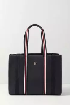 Сумка шоппер с принтом TH Identity Tommy Hilfiger
