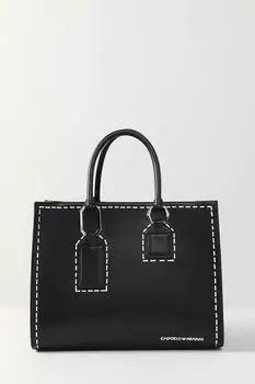 Сумка шоппер со съемным ремнем EMPORIO ARMANI