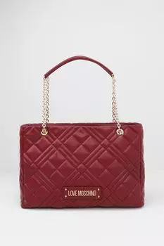 Сумка шоппер стеганая Quilted Bag Love Moschino