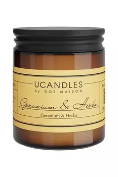 Свеча в банке Geranium & Herbs, 200 гр UCANDLES