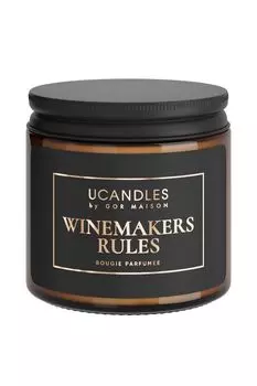 Свеча в банке KOSBR Winemakers Rules, 100 гр UCANDLES