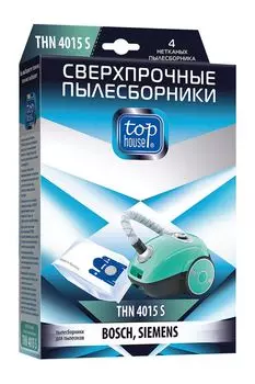 Сверхпрочные нетканые пылесборники 4 шт TOP HOUSE