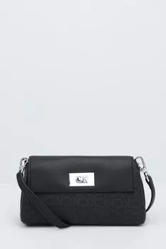 Сумка кросс-боди на цепочке CK Push Lock Calvin Klein