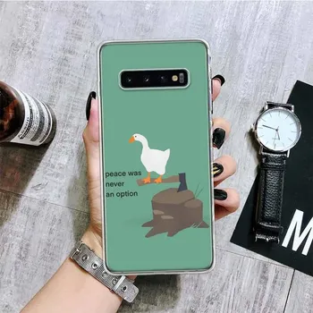 Чехол для телефона с изображением милого гуся и игры для Samsung Galaxy S20 Fe S10 Plus S21 S22 S23 Ultra S10e S9 S8 S7 Edge Fundas, чехол Samsung S20 FE