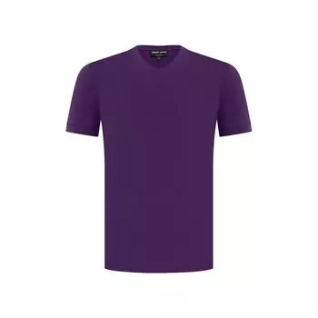 Футболка из вискозы Giorgio Armani