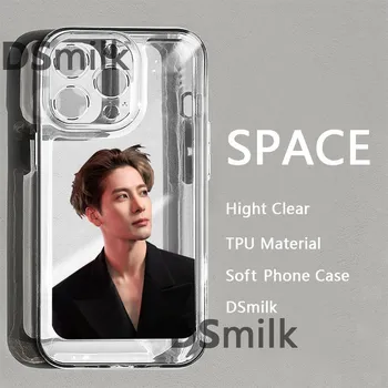 Чехол для телефона iPhone 11, 12, 13, 14, 15, чехол для смартфона, популярный в Корее, Jackson Wang iPhone15