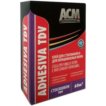 Клей обойный 10132-250 ADHESIVA TDV gr, (для обоев под покраску, стеклообоев, фресок) АСМ 10132-250R