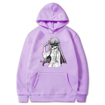 Толстовки унисекс Code Geass Lelouch of the Rebellion, толстовки унисекс в стиле хип-хоп с длинными рукавами, аниме, Lelouch Lamperouge, толстовки для косплея 2XL