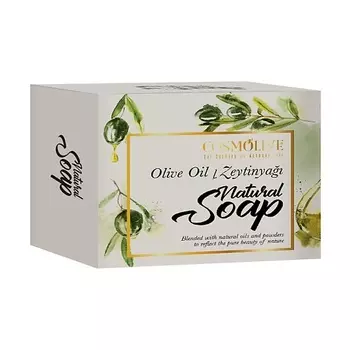 COSMOLIVE Мыло натуральное с оливковым маслом olive oil natural soap 125.0