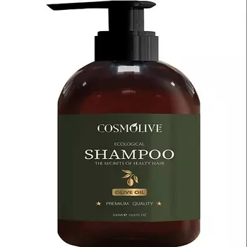 COSMOLIVE Шампунь для восстановления и роста волос Olive Oil 500.0