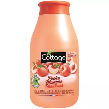 COTTAGE Молочко для душа увлажняющее Moisturizing Shower Milk – White Peach